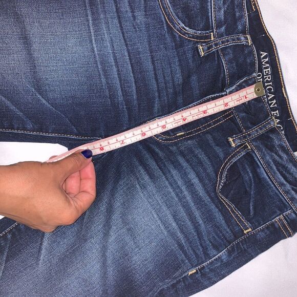 women's American Eagle Super Stretch capri Jegging ankle Jeans Size 4 Regular - Picture 7 of 7